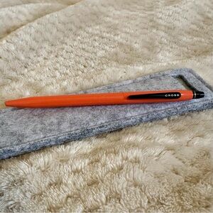 Cross Click Orange Pen with Case